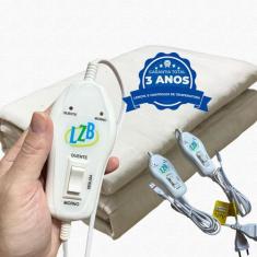 Lençol Térmico Casal LZB Com 2 Controles 2 Temperaturas - LZB Confecçõ