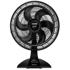 Ventilador De Mesa 2 Em 1 Turbo Force Vf42 Arno 40cm Com 6 Pás 127v Pr