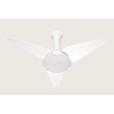 Ventilador de Teto Omena Branco 220v - 3 Pás Brancas 130w - Tron Ventiladores