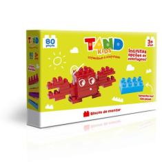 Blocos De Montar Tand Kids - Toyster - 80 Peças