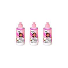 Creme Para Pentear Salon Line 300Ml Sos Kids Cachos - 3Un