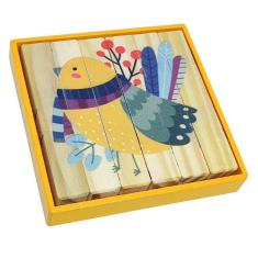 Quebra-Cabeças De Madeira - Palitos Ar, Da Newart - Cód. 195