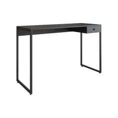 Escrivaninha Estilo Industrial Com 1 Gaveta Tokyo - Fit Mobel Cor Preto