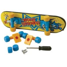 Skate de dedo e acessorios miniatura X-TRICK ART BRINK Brinquedo