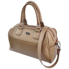 Bolsa Feminina AZALEIA em Couro - Galvani, Argila
