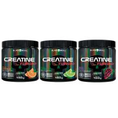 Combo 3x Creatine Turbo Sabores 150g