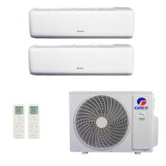 Ar-Condicionado Multi Split Inverter R-32 Gree 18.000 (2x Evap HW 9.000) Quente/Frio 220V