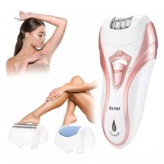 Depilador Kemei Km-3010: Remoção Eficiente De Pelos E Calos - Goldenmi