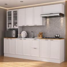 Cozinha Compacta 5 Peças 1 Paneleiro Duplo 2 Aéreos 2 Balcões Soho Cab