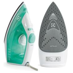 Ferro de passar seco e vapor Electrolux base antiaderente ceramica vapor vertical extra anti gotejamento 1500W cabo 1,65m verde SIE70 220V