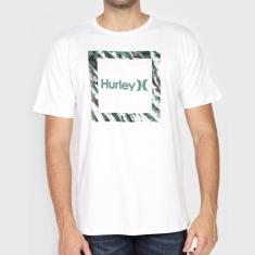 Camiseta Hurley Silk Frame Masculina-Masculino