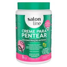 Creme Para Pentear Salon Line Reconstrução Intensa 1kg