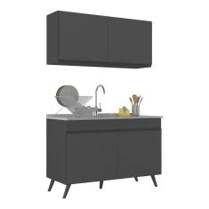 Armário De Cozinha Compacta 120cm Multimóveis V2141