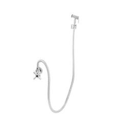 Ducha Higiênica com Derivação Adaptador e Duas Saídas Metal - Cmm Meta