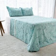 Jogo de Cama Twist Queen 4 Peças 200 Fios Conforto Macio - Bella Enxov