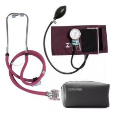 Aparelho De Pressao Esfigmomanometro Estetoscopio P.A MED - P.A. MED, 