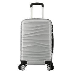 Mala De Viagem Grande 77x48x30 Em Abs C/ Rodinhas 360º   - EAGLE, Prat