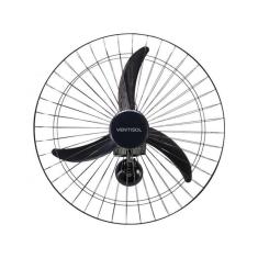 Ventilador de Parede Oscilante 60cm 127V NEW Preto Ventisol 