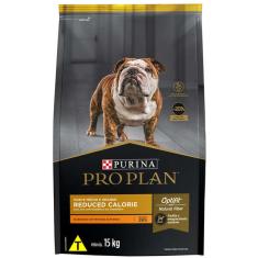 Ração Seca Nestlé Purina Pro Plan Calorias Reduzidas Frango Cães Adultos Raças Médias e Grandes - 15 Kg