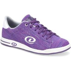 Dexter Tênis de boliche feminino Harper tricotado - Roxo/Multi