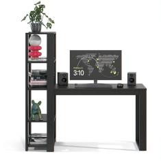 Escrivaninha Home Office 4 Prateleiras Paris Rofemar Móveis