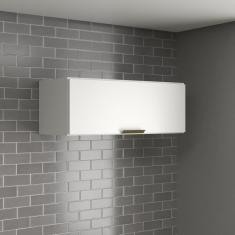 Armário Aéreo para Cozinha Cooktop 80 Cm Branco