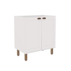 Armário de Cozinha Modulada Balcão 80cm 2 Portas 1529 Iluminata 100% M