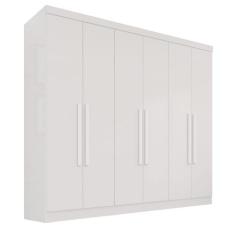 Guarda-Roupa Casal 6 Portas 2 Gavetas França - Espresso Móveis