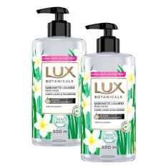 Kit 2 Sabonetes Líquido Lux Botanicals Capim-Limão & Frangipani 500ml