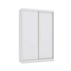 Guarda Roupa Solteiro 2 Portas De Correr E 2 Gavetas N571 Branco - Kappesberg