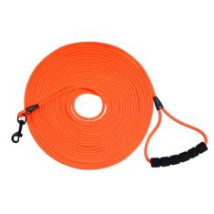 Coleira de treinamento à prova d'água, longa para cães ao ar livre, ótima para treinamento, quintal, brincadeiras, praia, acampamento, resistente e à prova de intempéries, coleira durável para