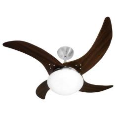 Ventilador Independence 4 Pás 220V Tabaco - CASA H, 220V