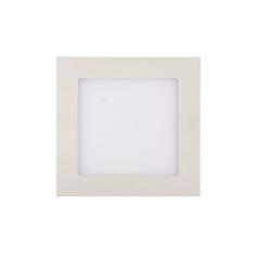 Painel de Led Blumenau Quadrado de Embutir 12W Bivolt, 3000K - Luz Ama