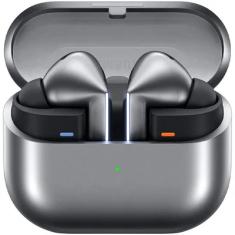 Fone De Ouvido Sem Fio Samsung Galaxy Buds3 Pro, Cancelamento De Ruído Inteligente, Galaxy Ai Cinza