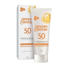 Protetor Solar Facial Cenoura & Bronze FPS 50 Loção