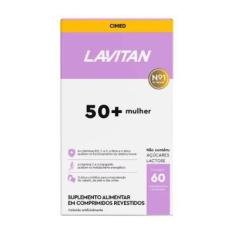Suplemento Alimentar 50+ Mulher 60 Comprimidos - Lavitan - Cimed