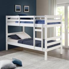 Beliche Teen Em Madeira Maciça Mv Outlet Branco