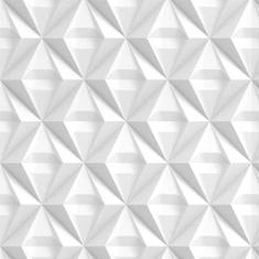 Papel de Parede Adesivo Autocolante Vinílico Efeito 3D Triangulo Decoração Quarto Sala Escritório 3 Metros