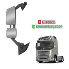 Conjunto Espelho Retrovisor LE Volvo FH 2015 a 2021 Elétrico - Fabbof