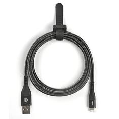 Cabo Iphone Ultra Mfi Homologado - 1,5 M - Nylon 500D - Händz, Cinza
