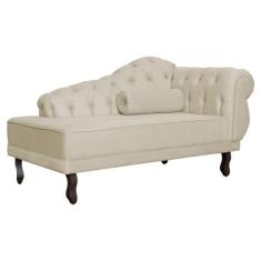 Divã Recamier Larissa Suede Lado Esquerdo - Várias Cores - Ds Estofado