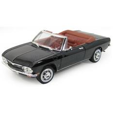 Miniatura Corvair Monza 1969 Escala 1/18 Metal Lucky Models, Preto