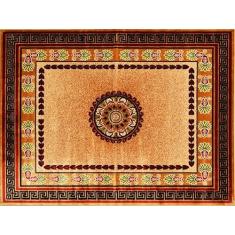 Tapete Retangular Veludo Marbella Çagdas I Caramelo 198x300 cm