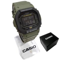 Relógio Casio Masculino G-Shock Digital Verde Dw-5610Su-3Dr