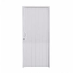 Porta Sanfonada Pvc Polifort 210cmx80cm Cinza