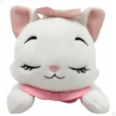 Disney Pelúcia Gata Marie Clip Com 12cm Dormindo Chaveiro - FUN - Fun 