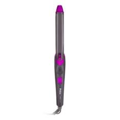 Modelador e Cacheador de Cabelos Philco PEC15 com Revestimento Cerâmica Íons Tourmaline Bivolt – Cinza/Rosa