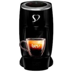 Cafeteira Espresso TRES Touch Automática Multibebidas - Preta