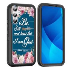 smauncucn Capa para Galaxy S24, corpo inteiro, à prova de choque, proteção contra quedas, à prova de poeira, resistente, 3 camadas, militar, resistente, durável, capa para Samsung Galaxy S24 de 6,2