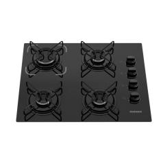 Cooktop Itatiaia Essencial 4 Bocas Preto Bivolt
